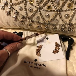 Kate Spade bracelet & earrings NWOT